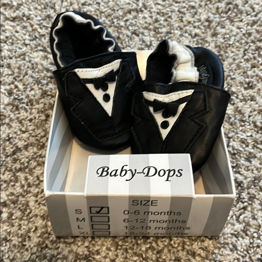 Dress Tuxedo Baby Shoes